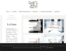 Tablet Screenshot of constantino13.com